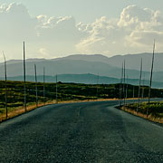 Lav sol - h&oslash;y himmel